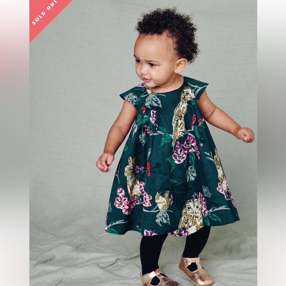 Caledonian Forest Baby dress